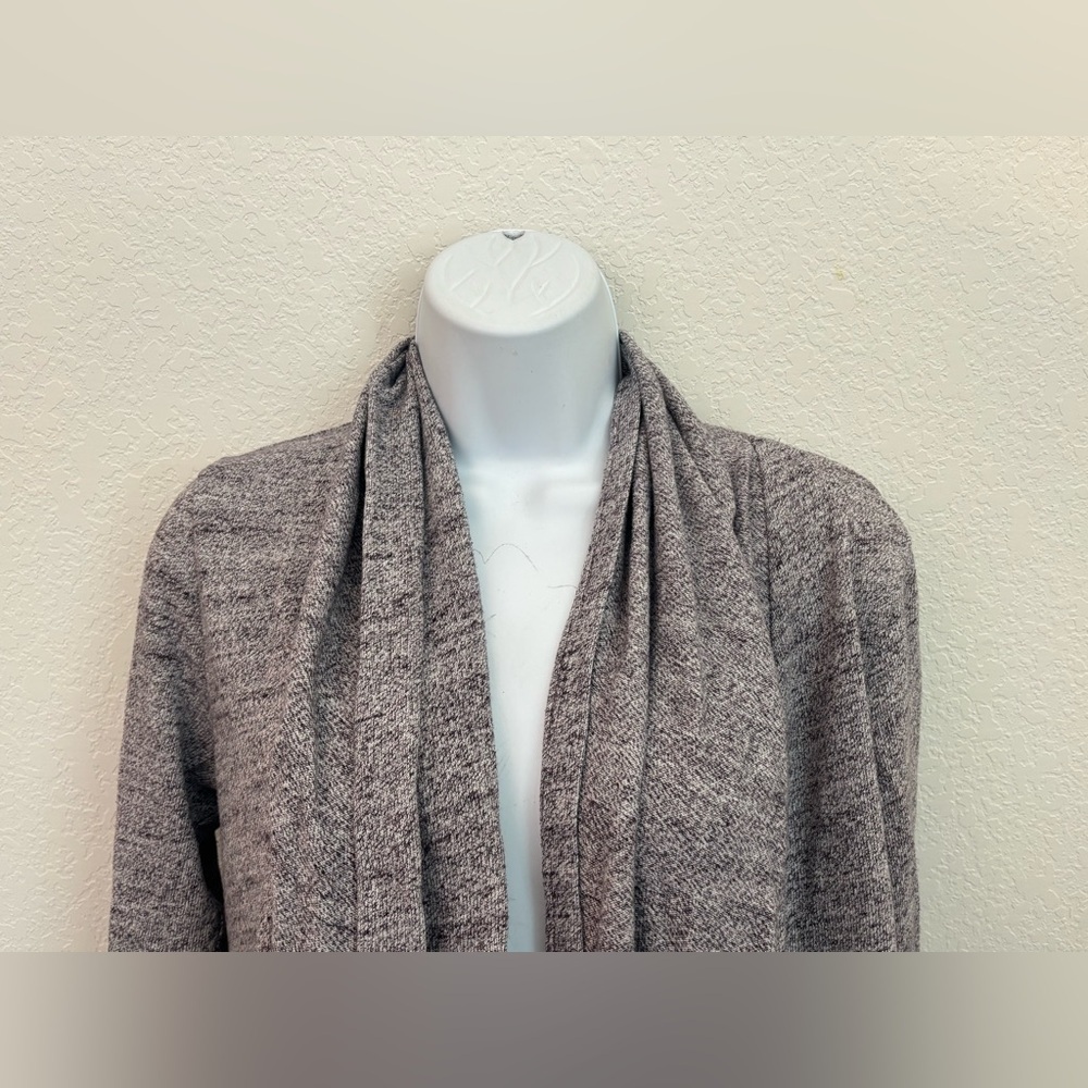 Ugg Sweater Womens M Gray Cardigan Casual Open Preppy Long Sleeve Pockets​ - Picture 3 of 9